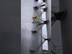 реактор сточных водов 5000m3x2sets анаэробный