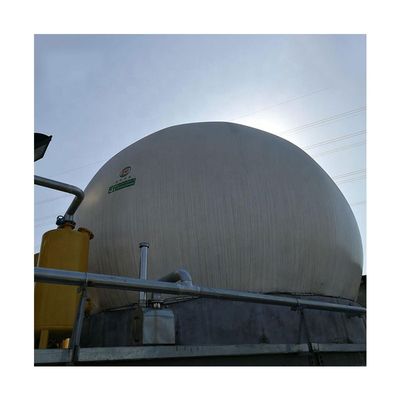 качество  Round Double Membrane Biogas Holder With Recycling Advantage фабрика