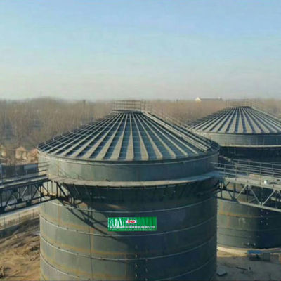 качество  WWTP 800m3 Biogas Digester Tank RNG Anaerobic Digester Septic Tank фабрика