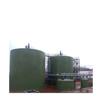 Производство биогаза анаэробного дигестера навоза животных в проекте завода по производству биогаза