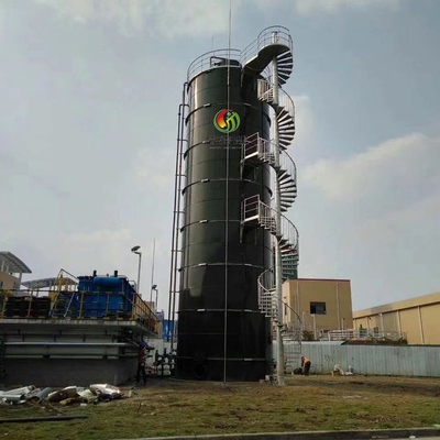 Анаэробное оборудование лэндфилл-газа емкости канализационного резервуара дигестора
