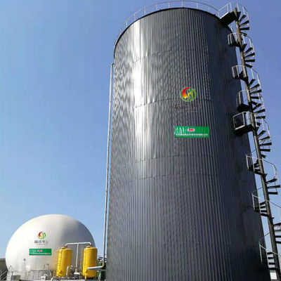 Анаэробное оборудование лэндфилл-газа емкости канализационного резервуара дигестора