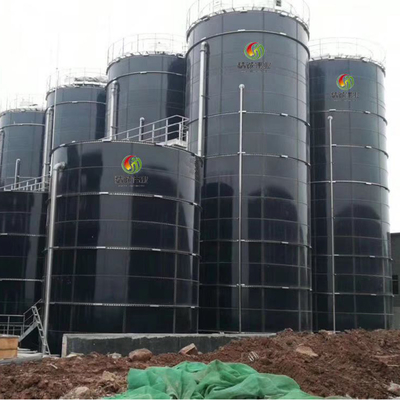 Лэндфилл-газа реактора CSTR проект дигестора анаэробного анаэробный в Китае