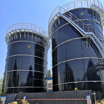 Анаэробное засыхание шуги оборудования дигестора и Dewatering машина