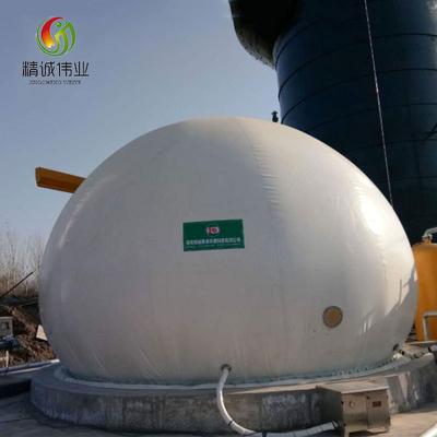 Устойчивый к УФ-излучению двойной мембранный биогазовый держатель для анаэробной реакции газа для хранения