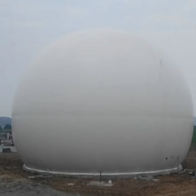 Устойчивый к УФ-излучению двойной мембранный биогазовый держатель для анаэробной реакции газа для хранения