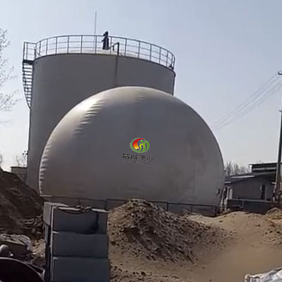Круглый двойной держатель лэндфилл-газа мембраны с повторно использовать преимущество