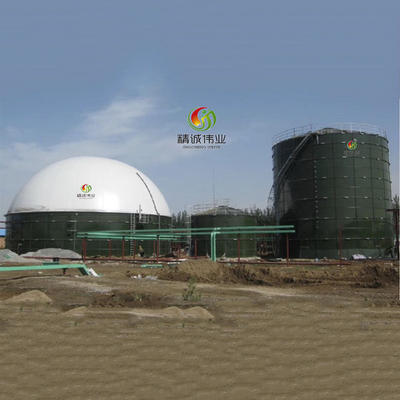 Размер диапазона температур-30℃~+70℃ двойной мембранный газгольдер подгонянный