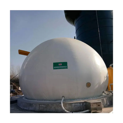 Биогазовый и биоперерабатывающий резервуар для сточных вод