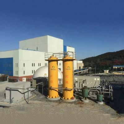 Завод по очистке стального биогаза обеспечивает чистое и надежное промышленное топливо
