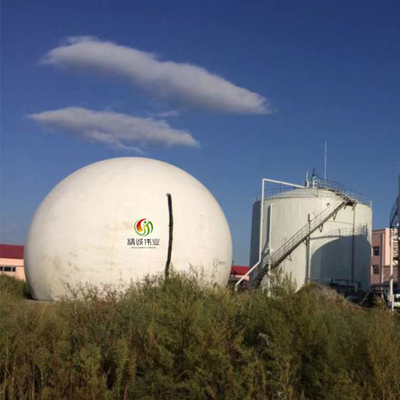 Круглый двойной держатель лэндфилл-газа мембраны с повторно использовать преимущество