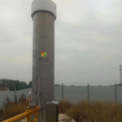 Скруббер СО2 Fe2O3 H2S для системы 10PPM лэндфилл-газа Scrubbing