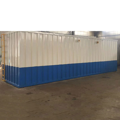 Биологическое FRP Containerized очистка сточных вод интегрировало оборудование завода по обработке нечистот