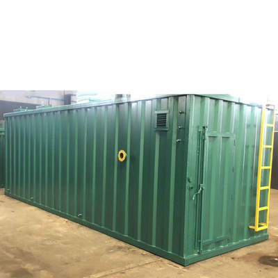 Биологическое FRP Containerized очистка сточных вод интегрировало оборудование завода по обработке нечистот