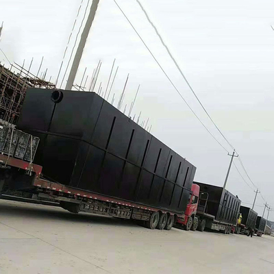 Биологическое FRP Containerized очистка сточных вод интегрировало оборудование завода по обработке нечистот