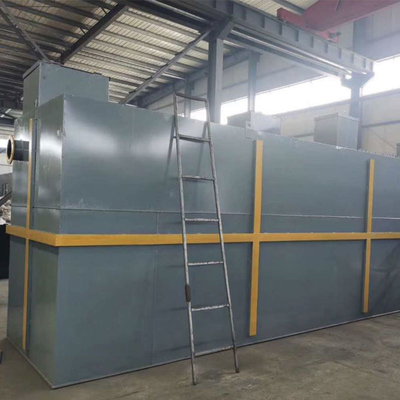 Лаборатория FRP Containerized завод обработки сточных вод для гостиницы