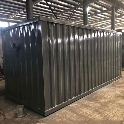 Лаборатория FRP Containerized завод обработки сточных вод для гостиницы
